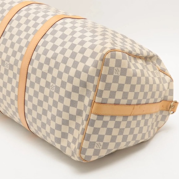 Louis Vuitton Damier Azur Keepall Bandouliere 55 - N41429 - Picture 3 of 12